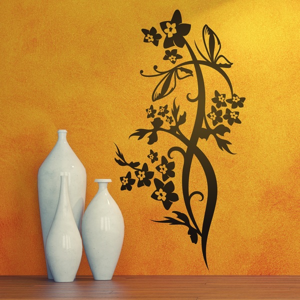 Wall Stickers: Floral Tueris