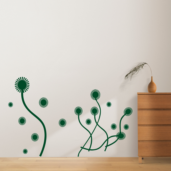 Wall Stickers: Floral Pirux