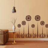 Wall Stickers: Floral Sunflowers 2