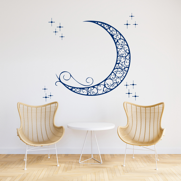 Wall Stickers: Ornamental Moon