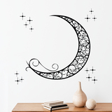Wall Stickers: Ornamental Moon 3