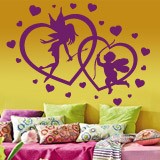 Wall Stickers: Hearts Fairy and Cupid 2