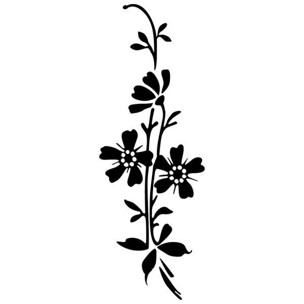 Wall Stickers: Floral Isis