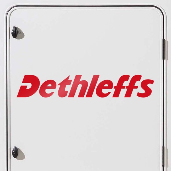 Camper van decals: Dethleffs Classic