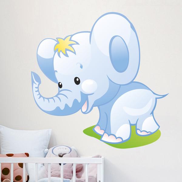 Stickers for Kids: Elephant