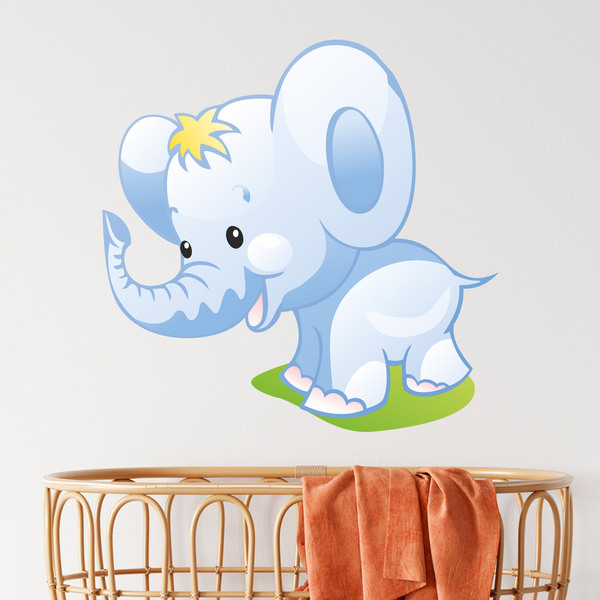 Stickers for Kids: Elephant puppy