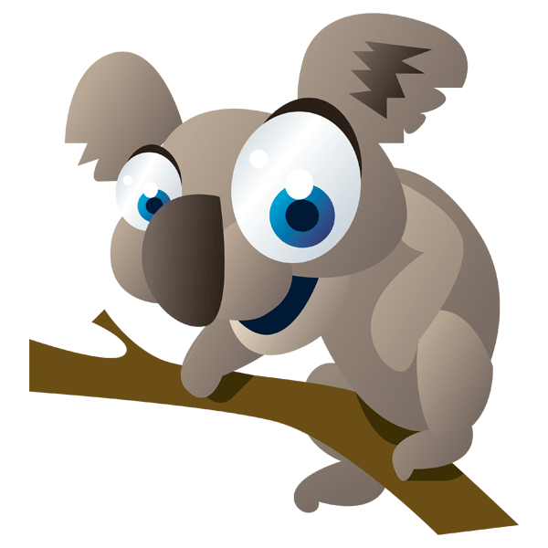 Stickers for Kids: Koala