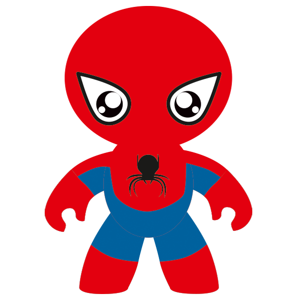 Stickers for Kids: Child Spiderman