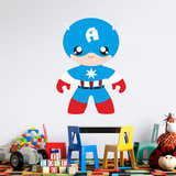 Stickers for Kids: Captain America child 4