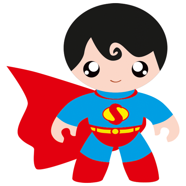 Stickers for Kids: Superman child