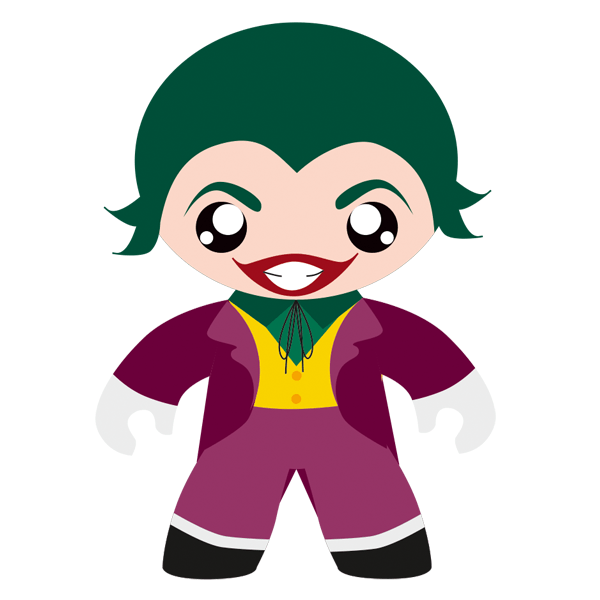 Stickers for Kids: The Joker child