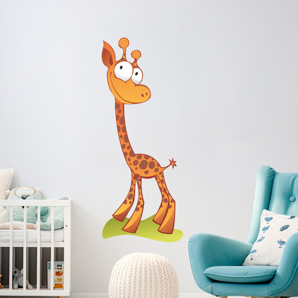 Stickers for Kids: Happy giraffe