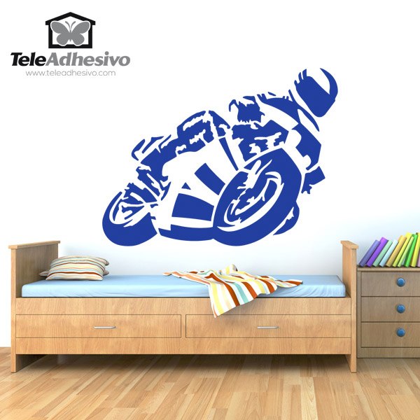 Wall Stickers: Moto GP competition
