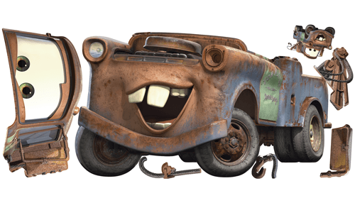 Stickers for Kids: Tow Mater, Cars