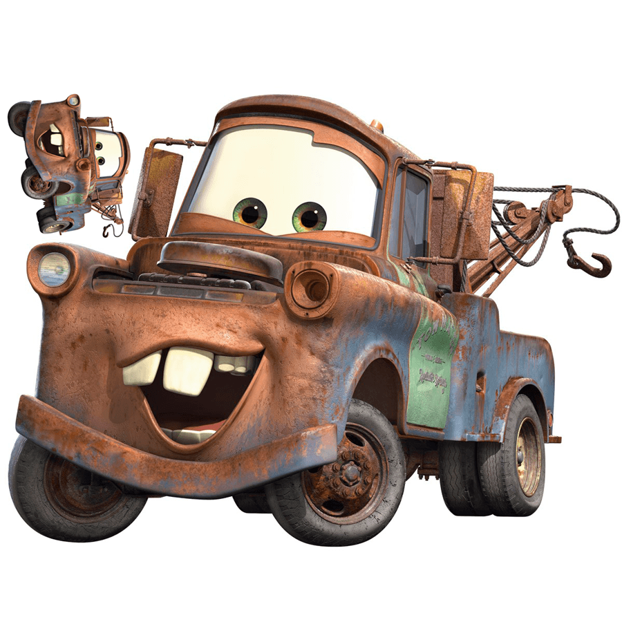 Stickers for Kids: Tow Mater Pixar Cars