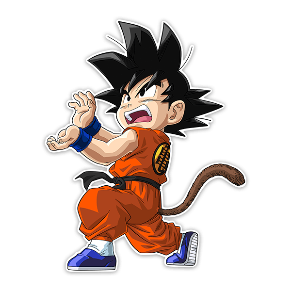 Stickers for Kids: Dragon Ball Kame Hame Ha