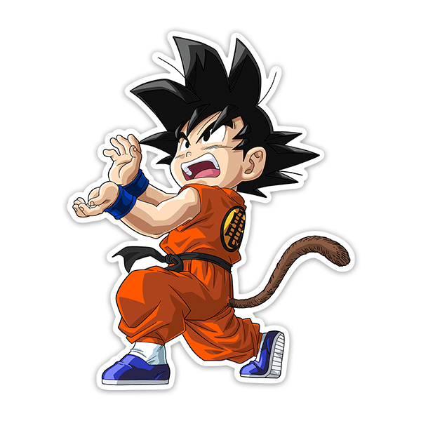 Car & Motorbike Stickers: Dragon Ball Goku Vital Wave