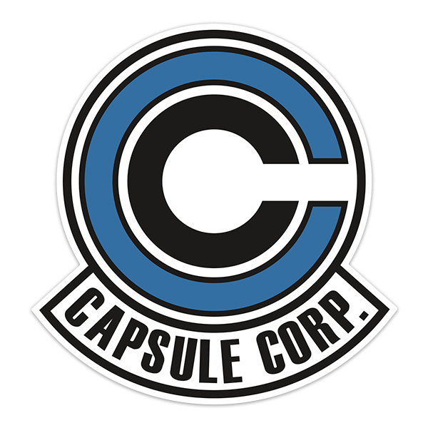 Stickers for Kids: Dragon Ball Capsule Corp.