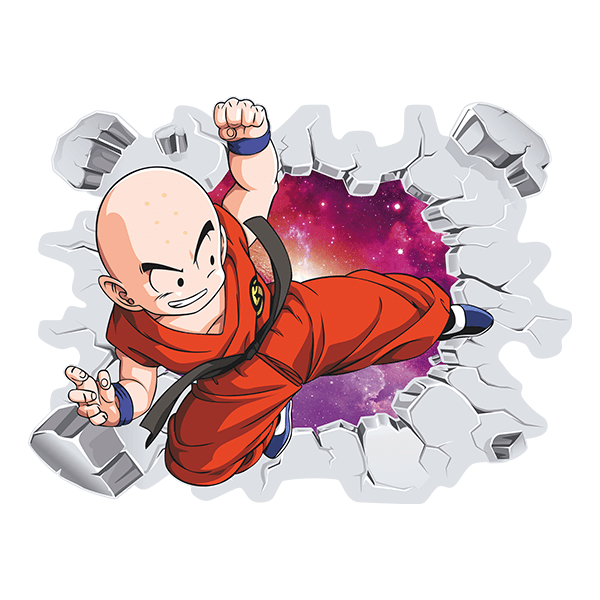 Stickers for Kids: Dragon Ball Krillin