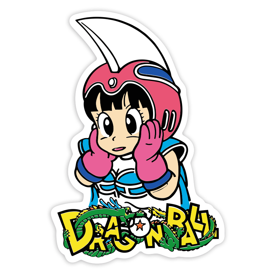 Car & Motorbike Stickers: Chi-Chi with Helmet