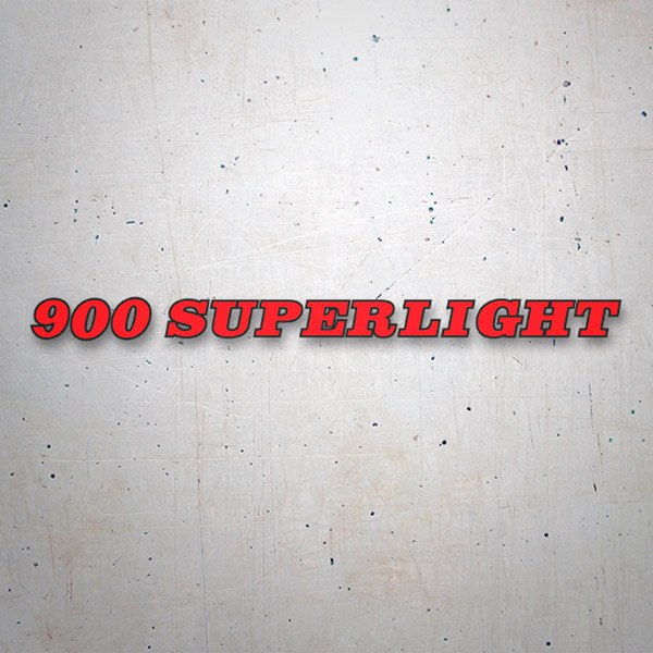 Car & Motorbike Stickers: Ducati multi 900 Superlight