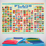 Wall Stickers: Flags of the World 3
