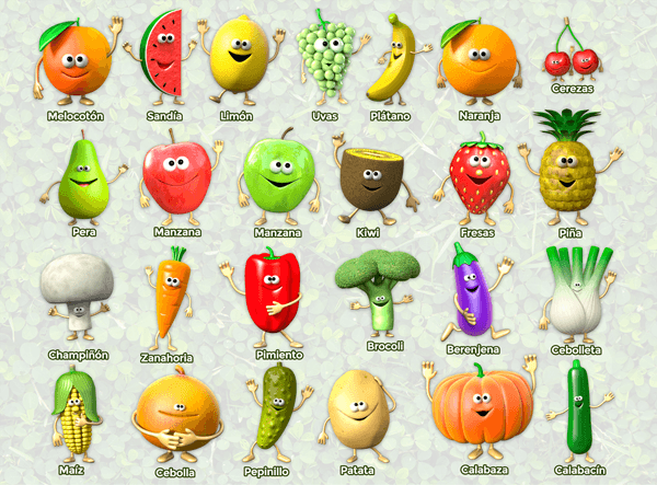 Wall Stickers: Fruits and vegetables