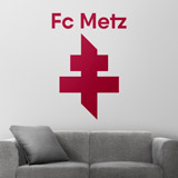 Wall Stickers: FC Metz Coat of Arms 2