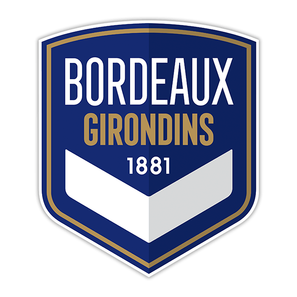 Wall Stickers: Coat of Arms Girondins Bordeaux