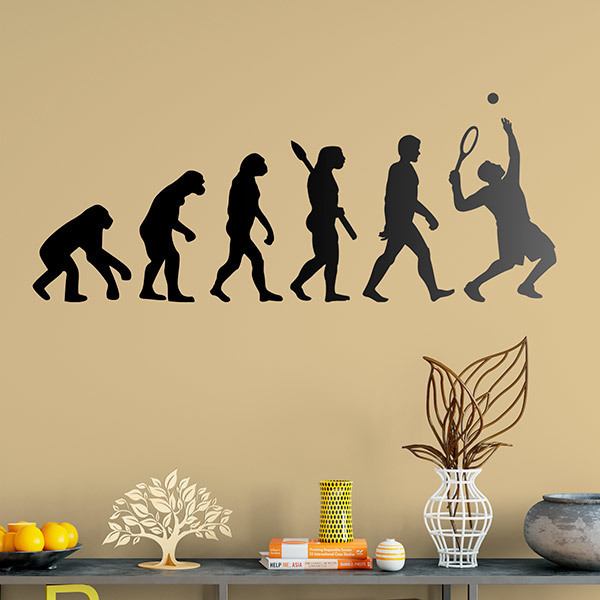 Wall Stickers: Tennis Evolution