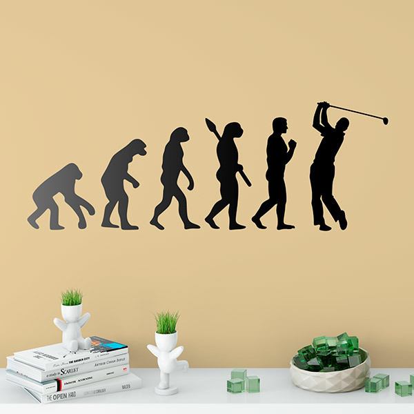 Wall Stickers: Golf evolution