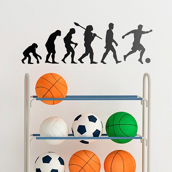 Wall Stickers: Football evolution