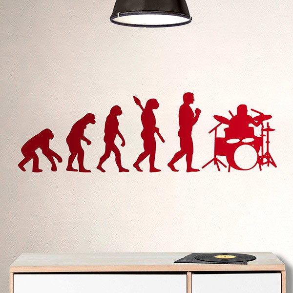 Wall Stickers:  Battery evolution