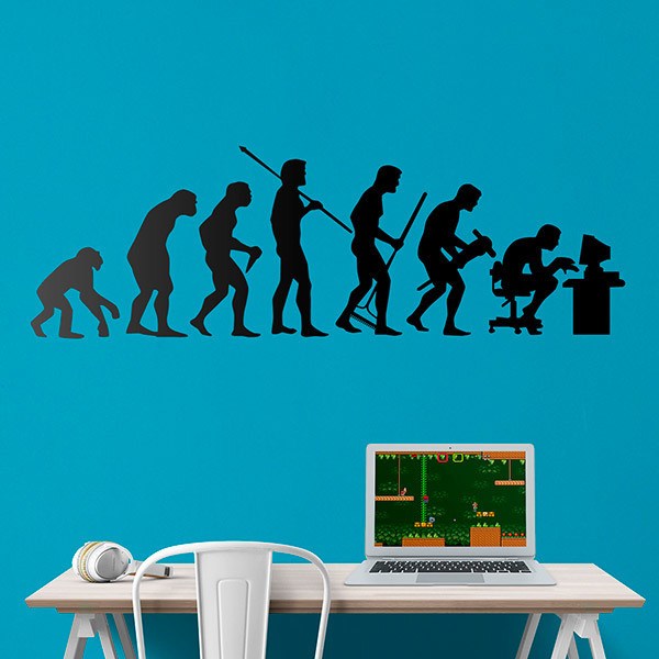 Wall Stickers: Programmer evolution