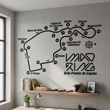 Wall Stickers: Madrid F1 Circuit Sticker 12