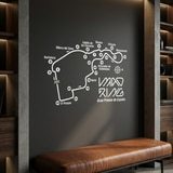 Wall Stickers: Madrid F1 Circuit Sticker 13