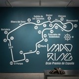 Wall Stickers: Madrid F1 Circuit Sticker 4