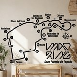 Wall Stickers: Madrid F1 Circuit Sticker 7
