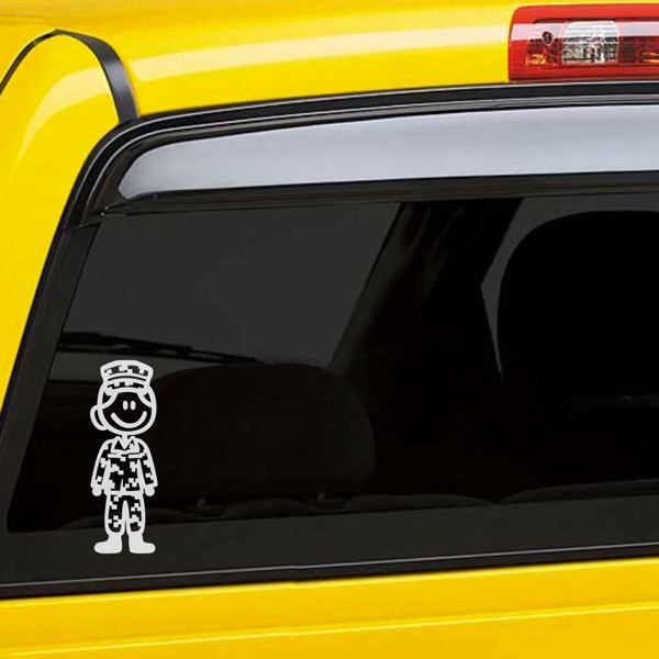 Car & Motorbike Stickers: Mother Soldier