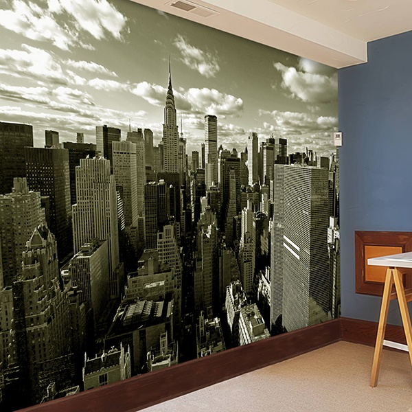 Wall Murals: New York from the air 0