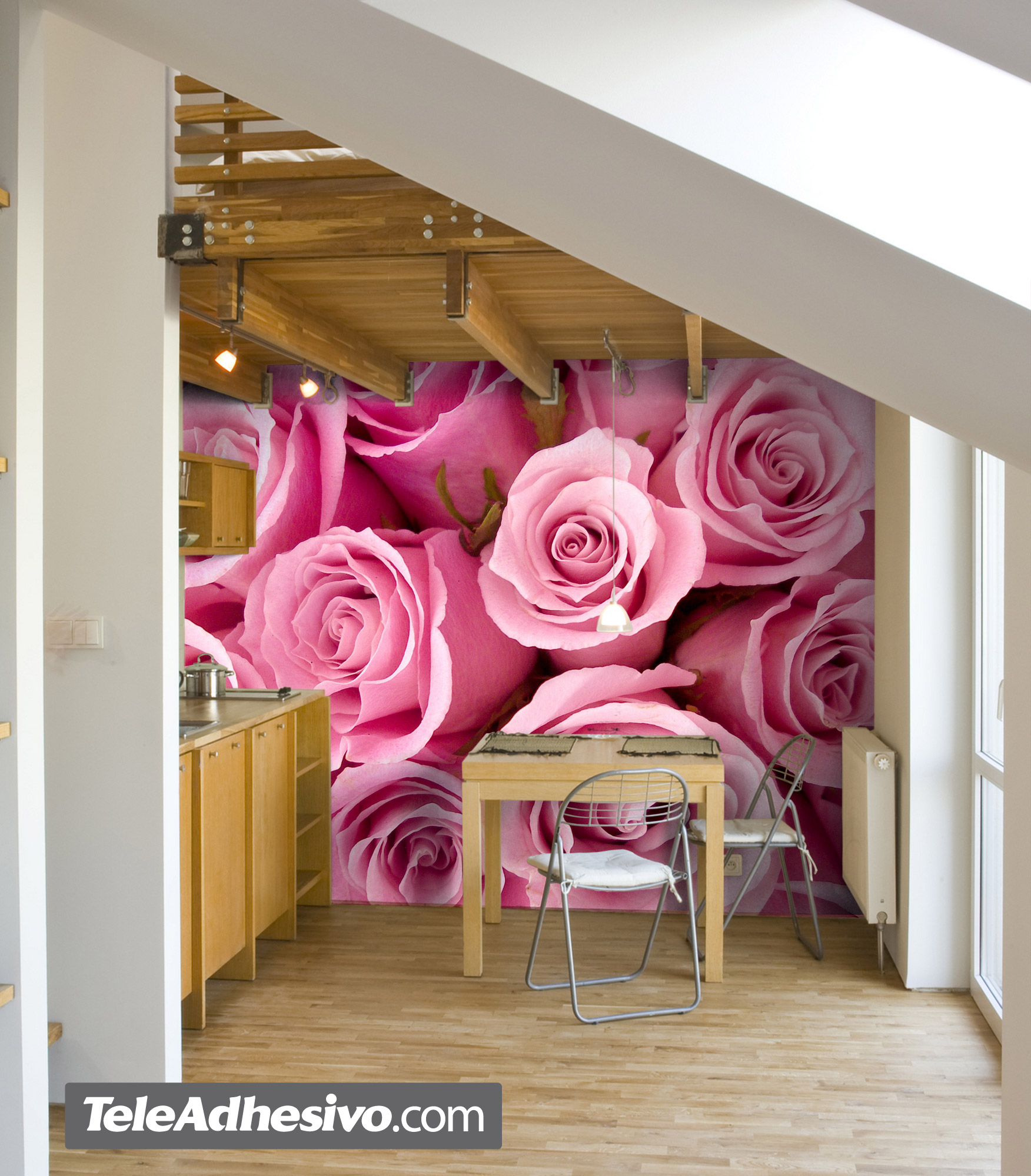 Wall Murals: Roses Bouquet