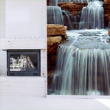 Wall Murals: Waterfall and stones 2