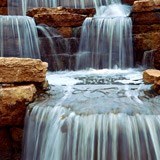 Wall Murals: Waterfall and stones 3
