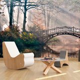 Wall Murals: Bridge in the forest 2