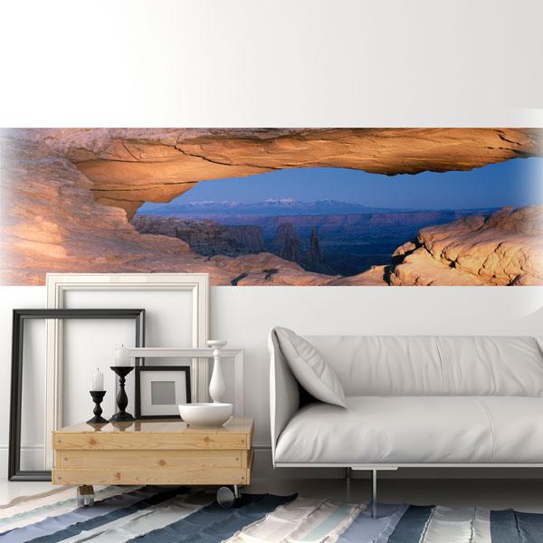 Wall Murals: Crack in the rocks 0