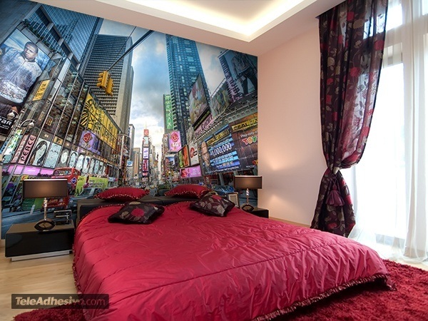 Wall Murals: Times Square