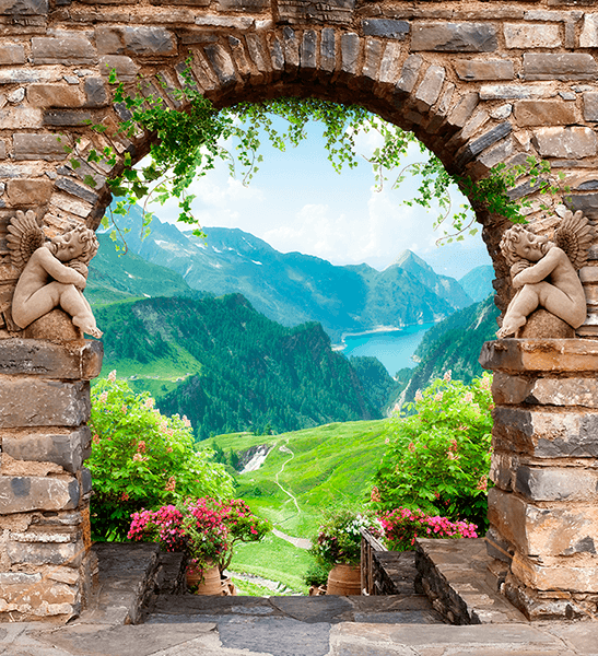Wall Murals: Door of the Angels