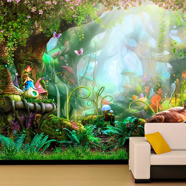 Wall Murals: Forest of fantasy 0