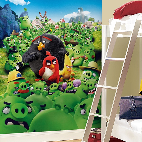 Wall Murals: Angry Birds