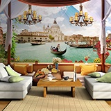 Wall Murals: The terrace of Venice 2